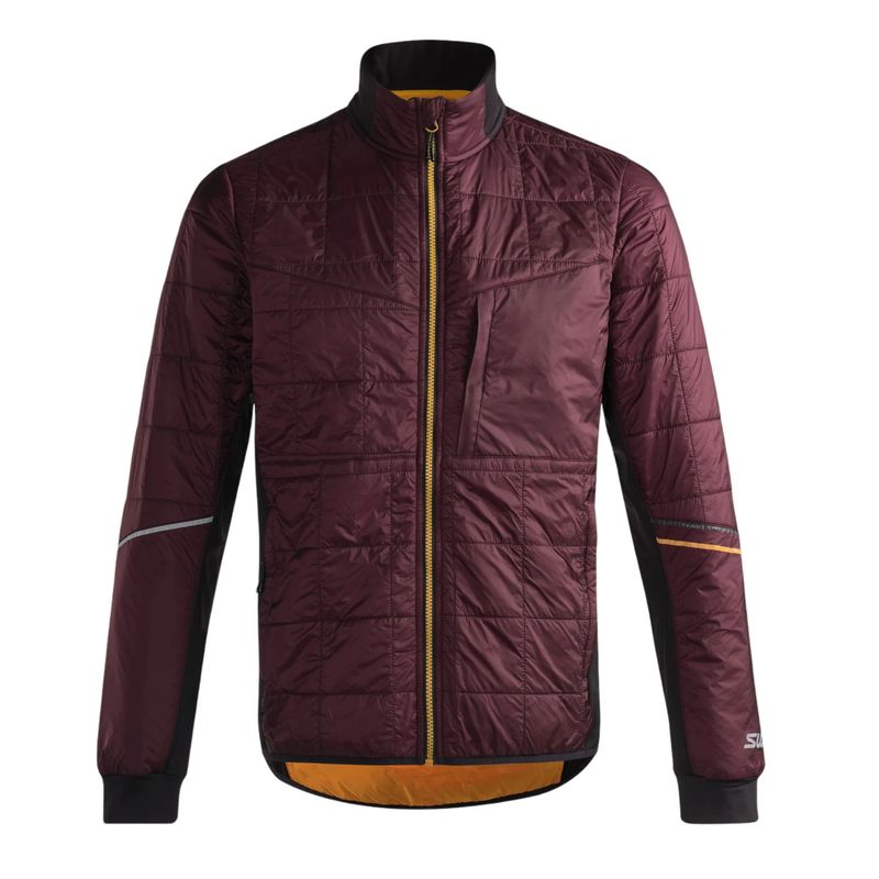 Manteau Swix Mayen Quilted Rouge Porto