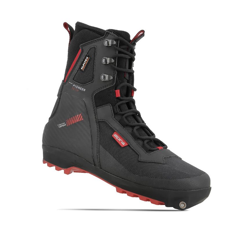 Bottes Alpina Pioneer Tech Noir/Rouge