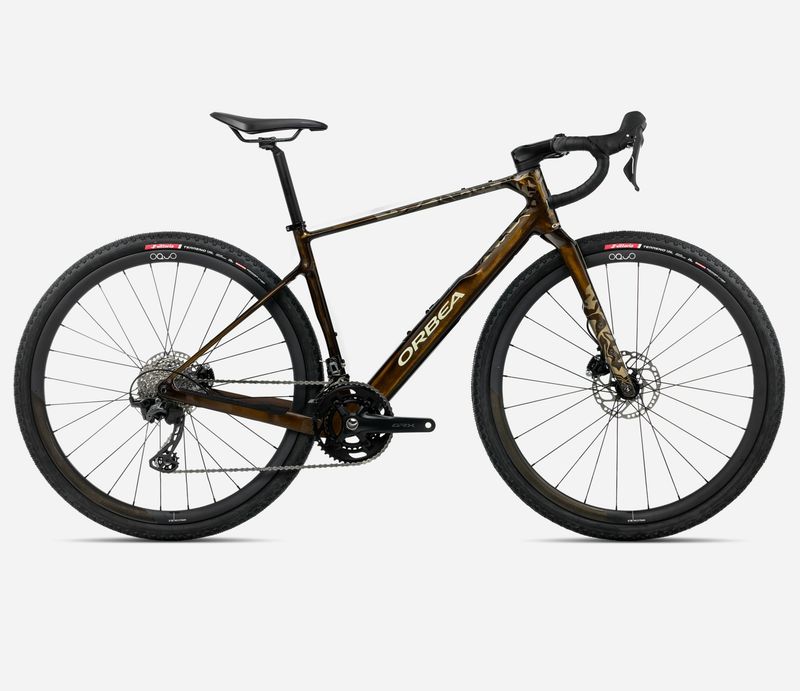 Vélo électrique Orbea Terra M35Team 2026 Caramel Carbone