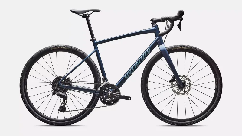Vélo Specialized Diverge 3 Alloy 2026 Bleu Métallisé/Bleu Écume
