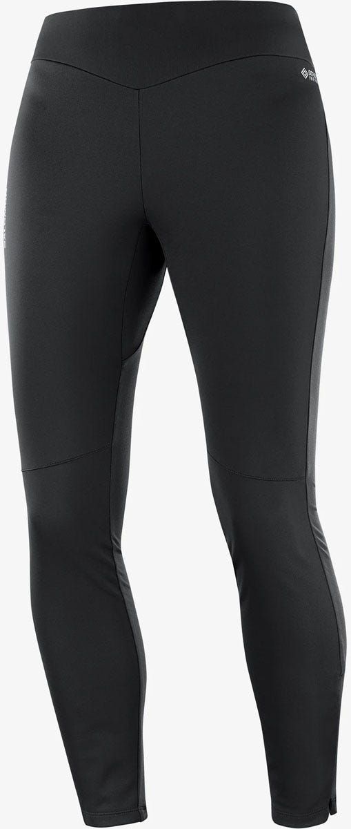 Pantalon collant Salomon Gore Tex Infinium™ Windstopper® Softshell Femme Noir