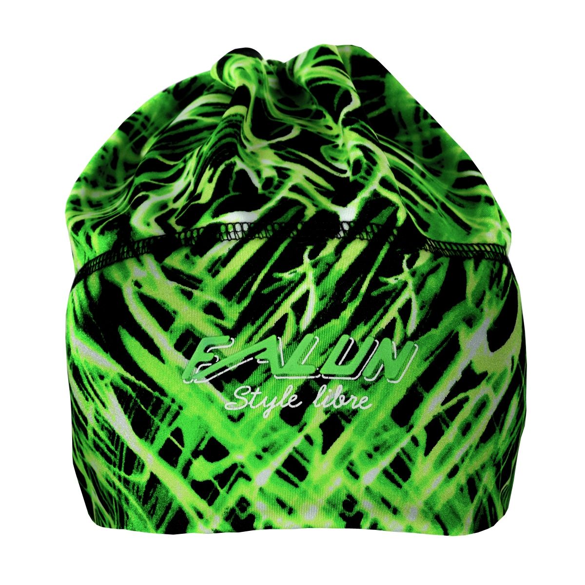Tuque Falun Style Libre Éclipse verte