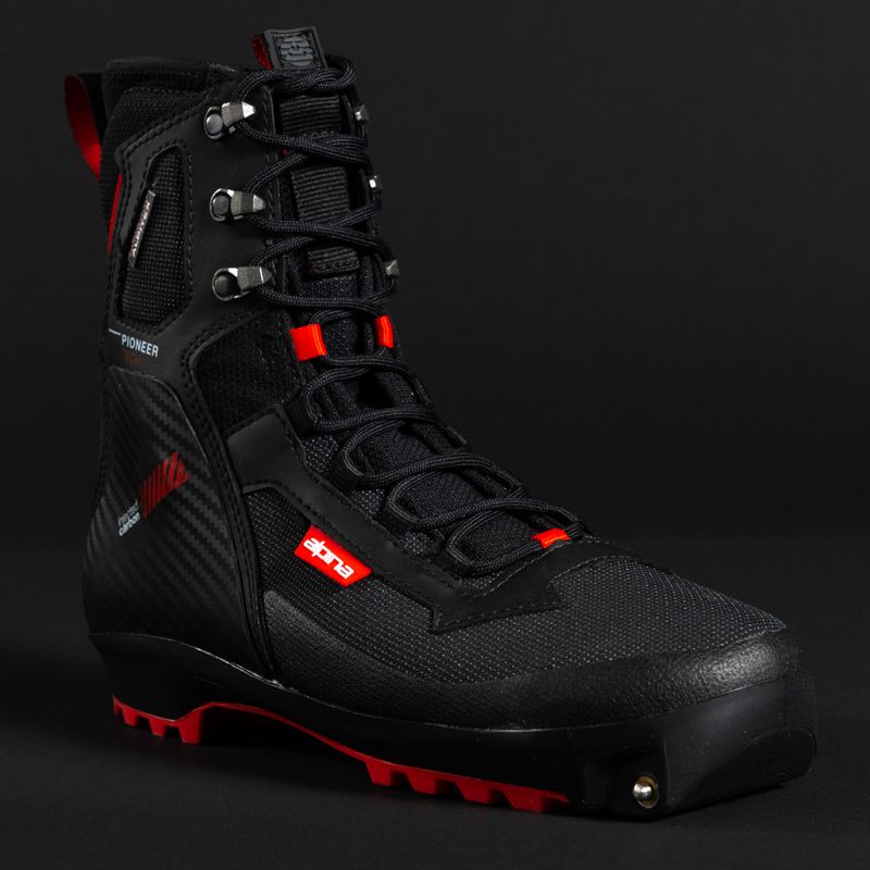 Bottes Alpina Pioneer Tech Noir/Rouge