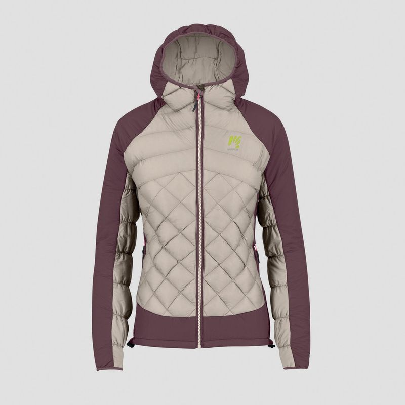 Karpos Lastei Active Plus W Jacket (Oat/Huckleberry)
