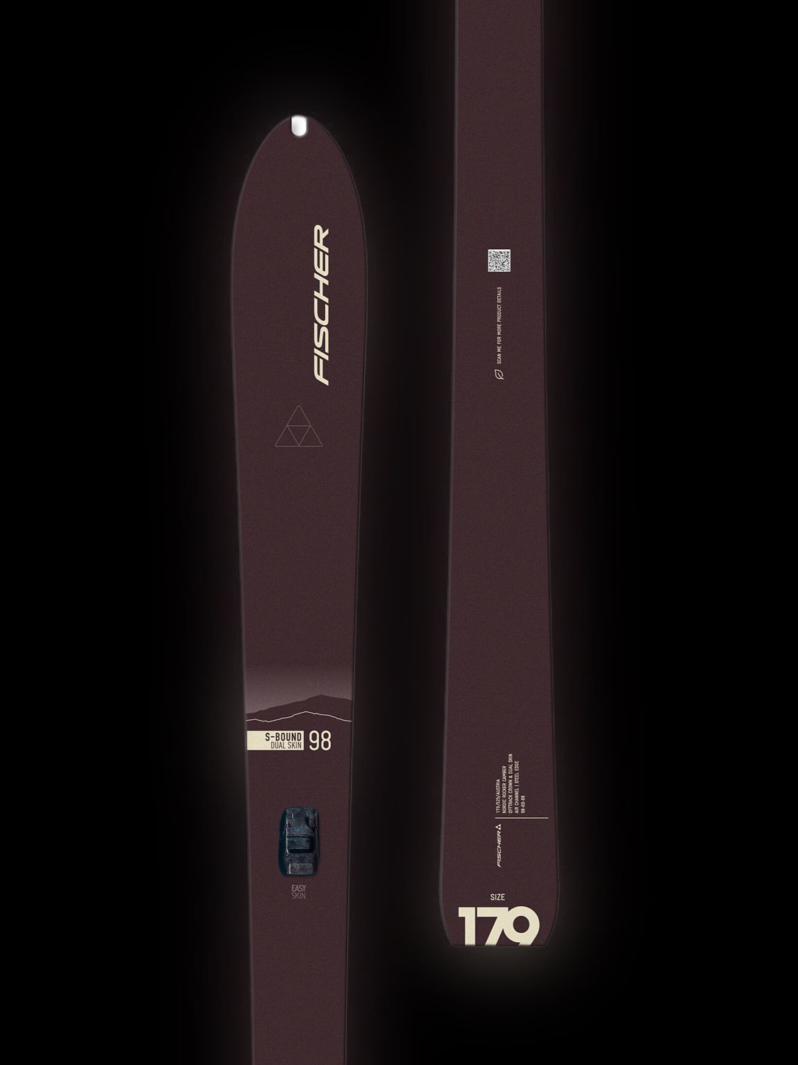 Fischer S-Bound 98 Crown/Dual Skin Xtralite 2026 Skis + Xplore BC Off-Track Bind.