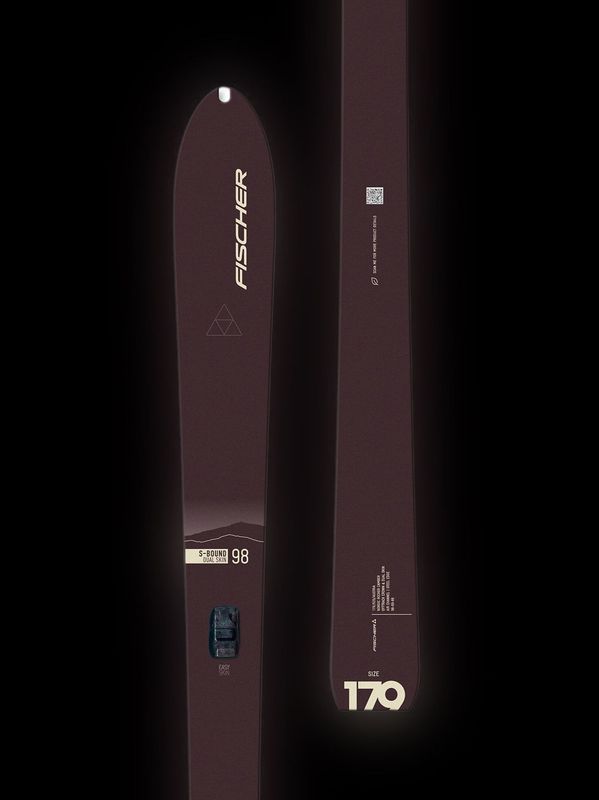 Fischer S-Bound 98 Crown/Dual Skin Xtralite 2026 Skis + Xplore BC Off-Track Bind.