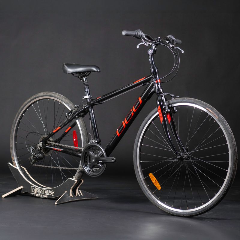 DCO Downtown 700 Bike (Black/Red)