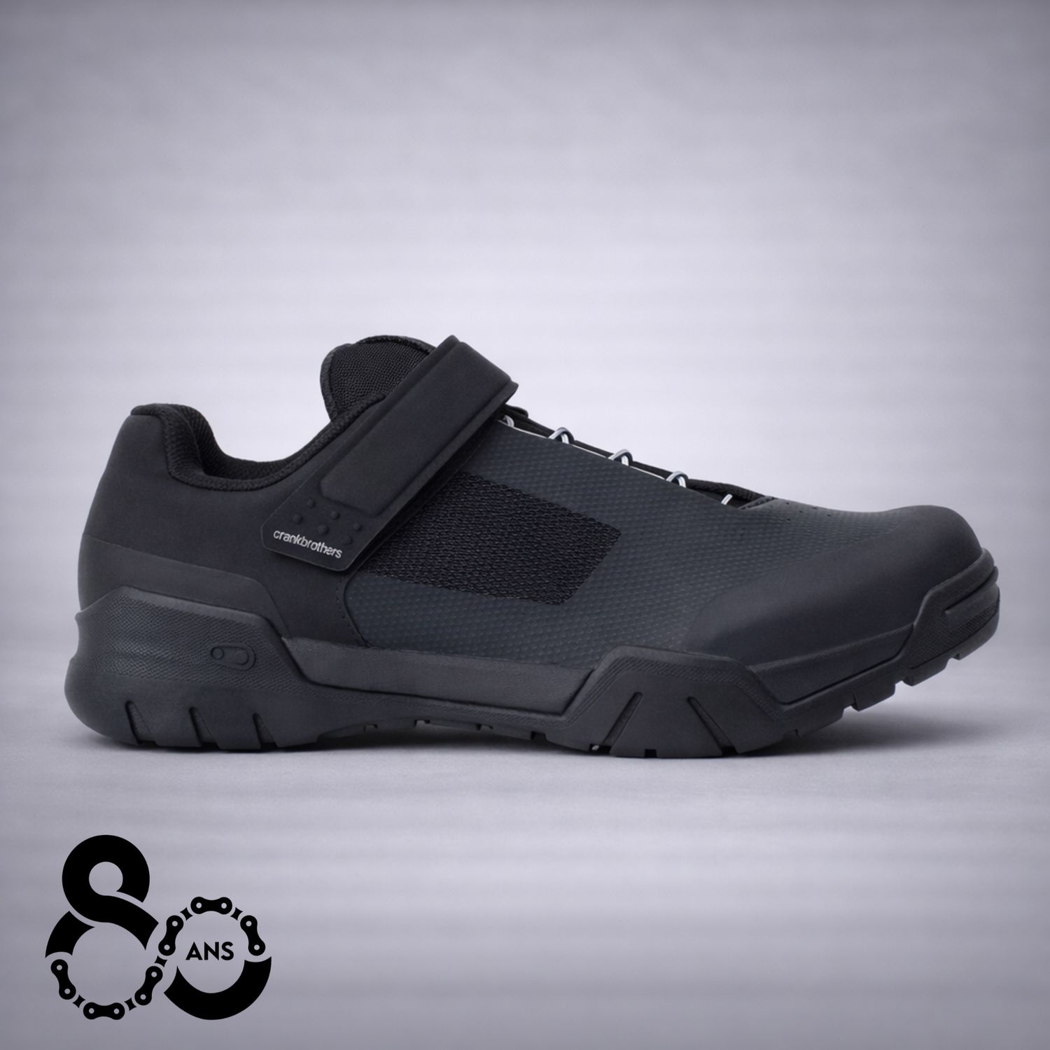 Chaussure Crankbrothers Mallet E SpeedLace Noir/Argent