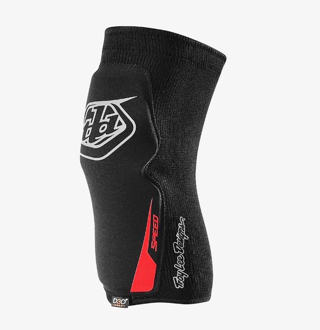 Protège-genoux Troy Lee Designs Speed Junior Solid Noir, Size: Y-MD