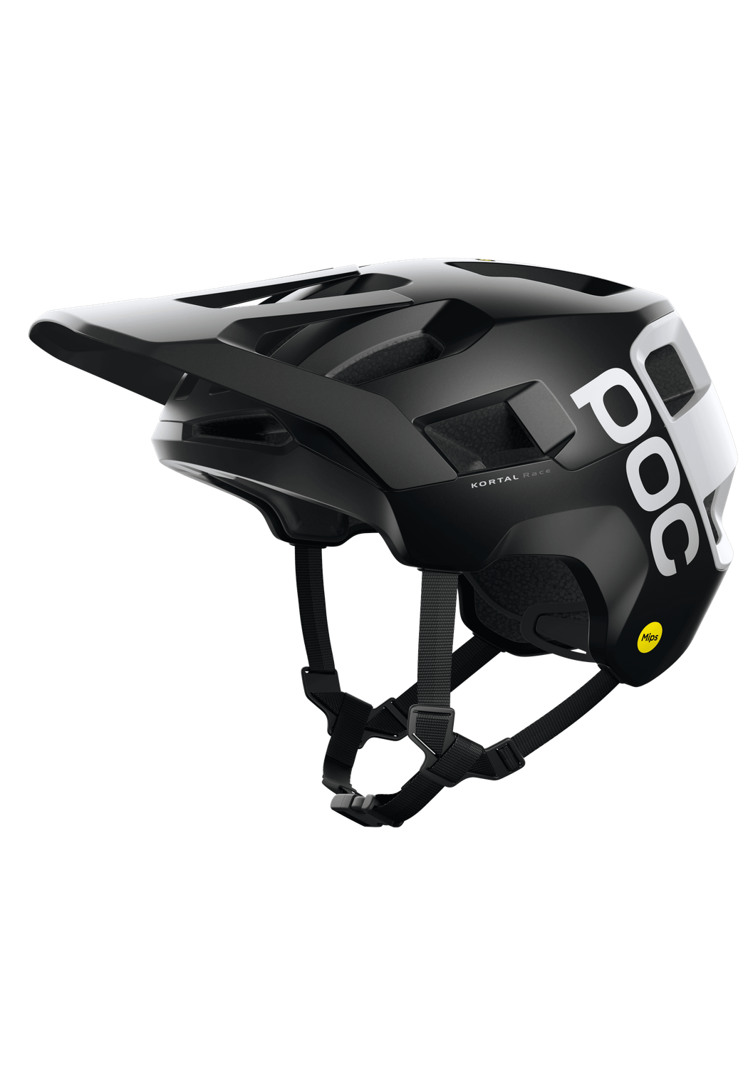 POC Kortal Race MIPS Helmet (Black/White)