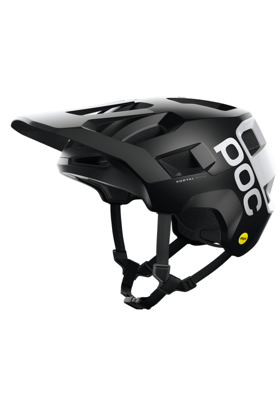 POC Kortal Race MIPS Helmet (Black/White)