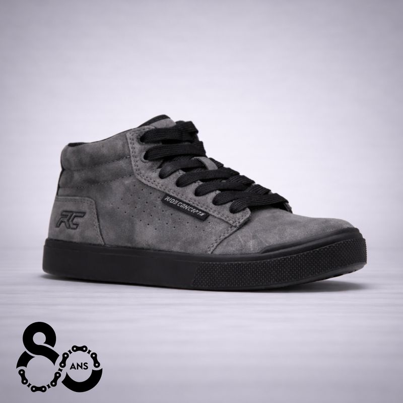 Chaussure Ride Concepts Vice Mid Junior Charcoal/Noir