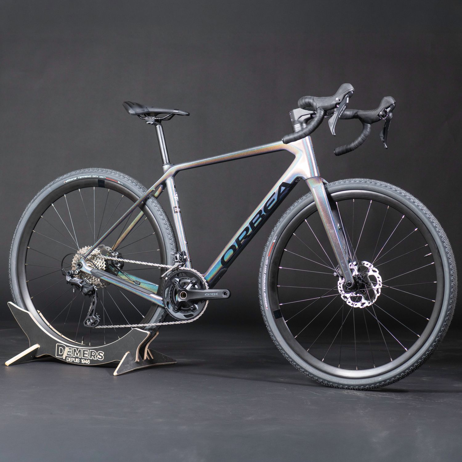 Orbea Terra M30Team 2024 Bike (Rainbow/Black)