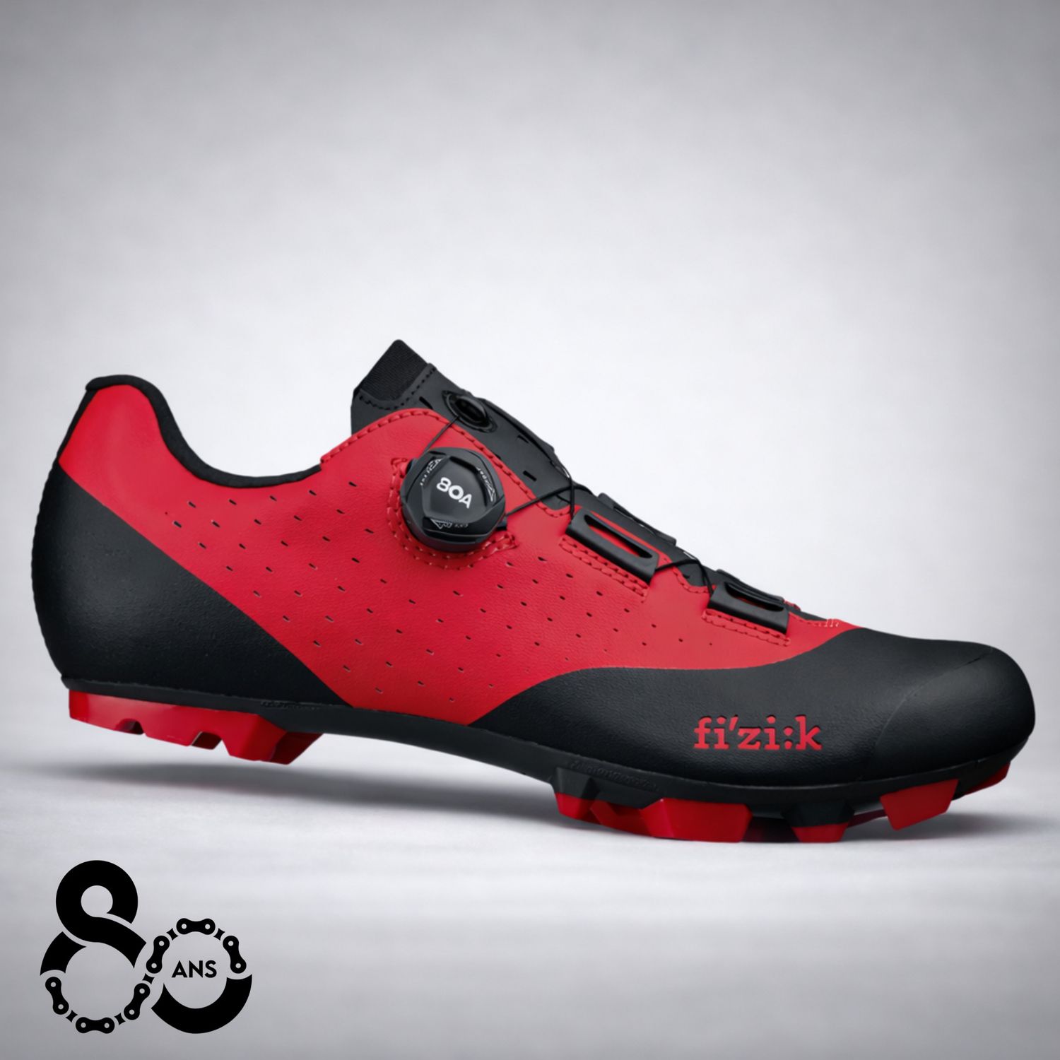 Chaussure Fizik Vento Overcurve X3 Rouge/Noir 