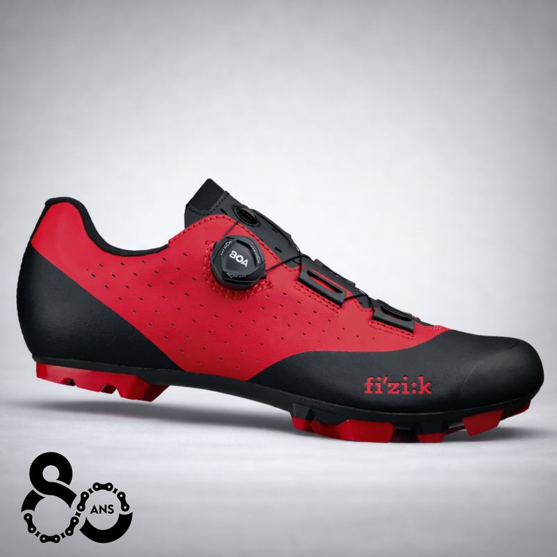 Chaussure Fizik Vento Overcurve X3 Rouge/Noir 