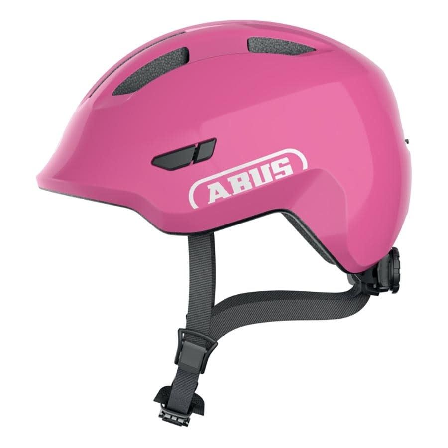 Abus Smiley 3.0 Kids Cycling Helmet (Shiny Pink)