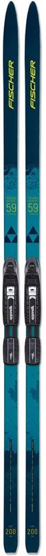 PREOWNED Fischer Transnordic 59 Twin Skin Xtralite Skis + Rottefella BC Magnum