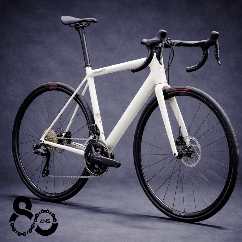 Specialized Aethos Comp Bike (Dune White)