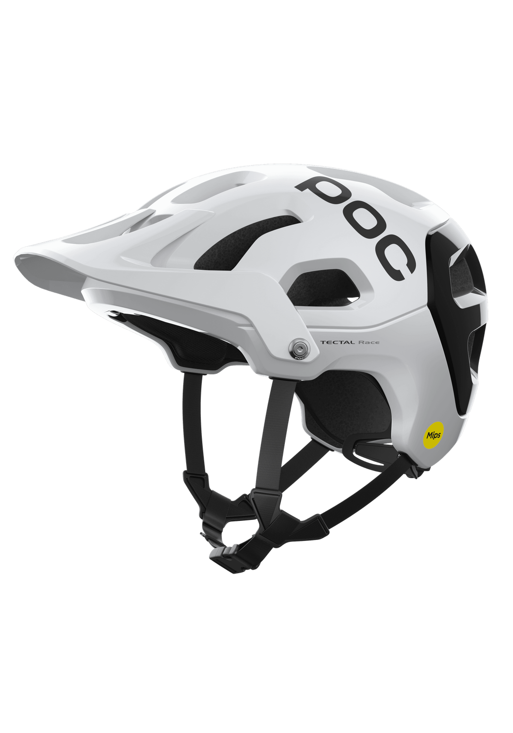 POC Tectal Race MIPS Helmet (White/Black)