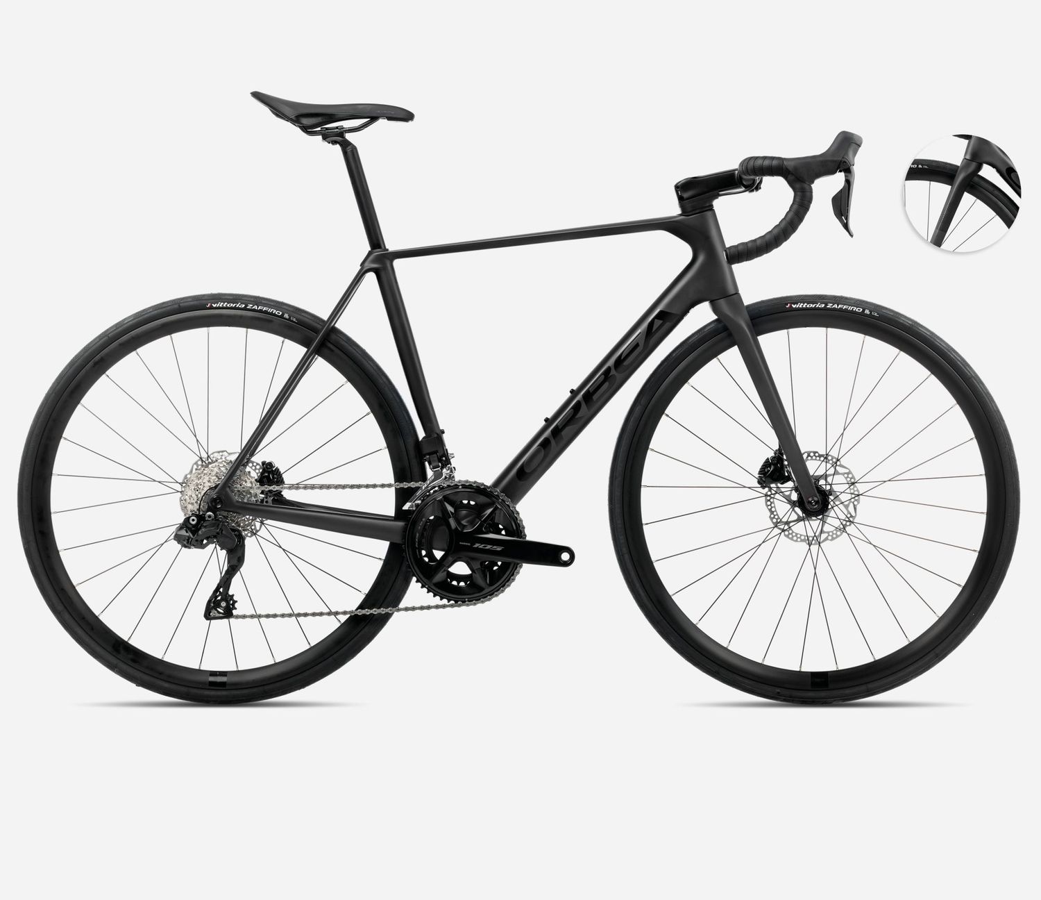 Orbea Orca M30i 2025 Bike (Matte Black), Size: 49
