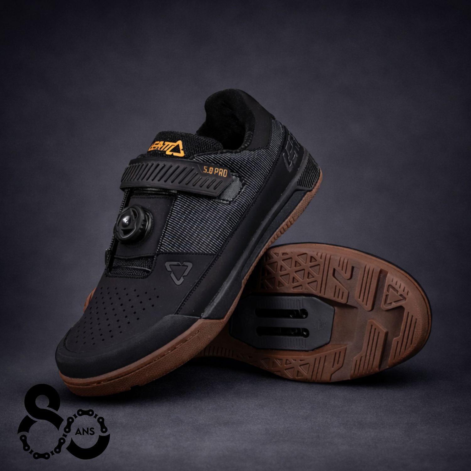 Chaussure Leatt 5.0 Pro Clip Noir