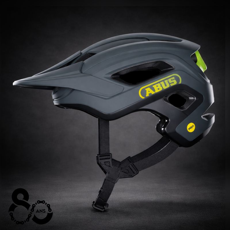 Casque Abus, CliffHanger MIPS Gris Ciment