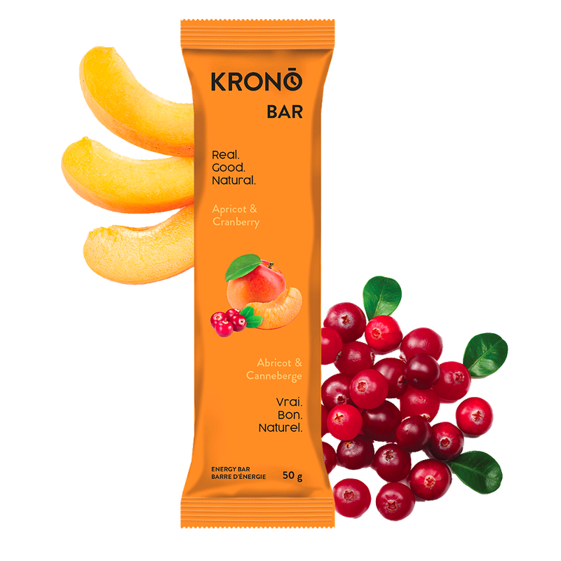 Krono Apricot &amp; Cranberry Energy Bar (50g)