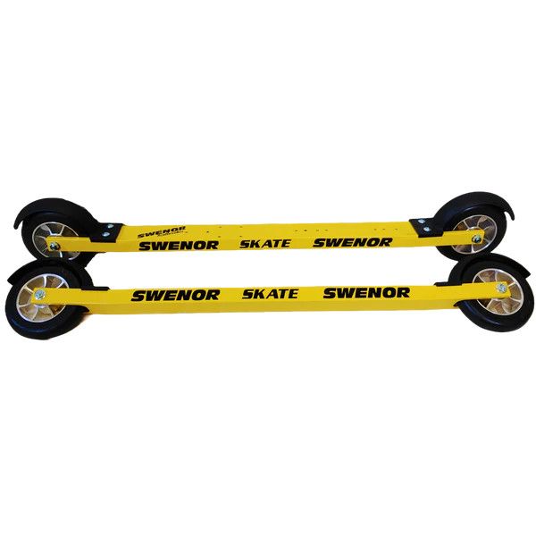 Skis à roulettes Swenor Skate Aluminium Jaune avec Roues Standard #2