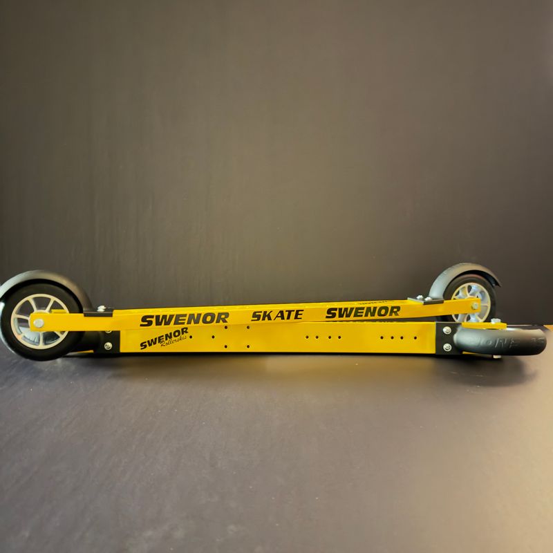 Skis à roulettes Swenor Skate Aluminium Jaune avec Roues Standard #2