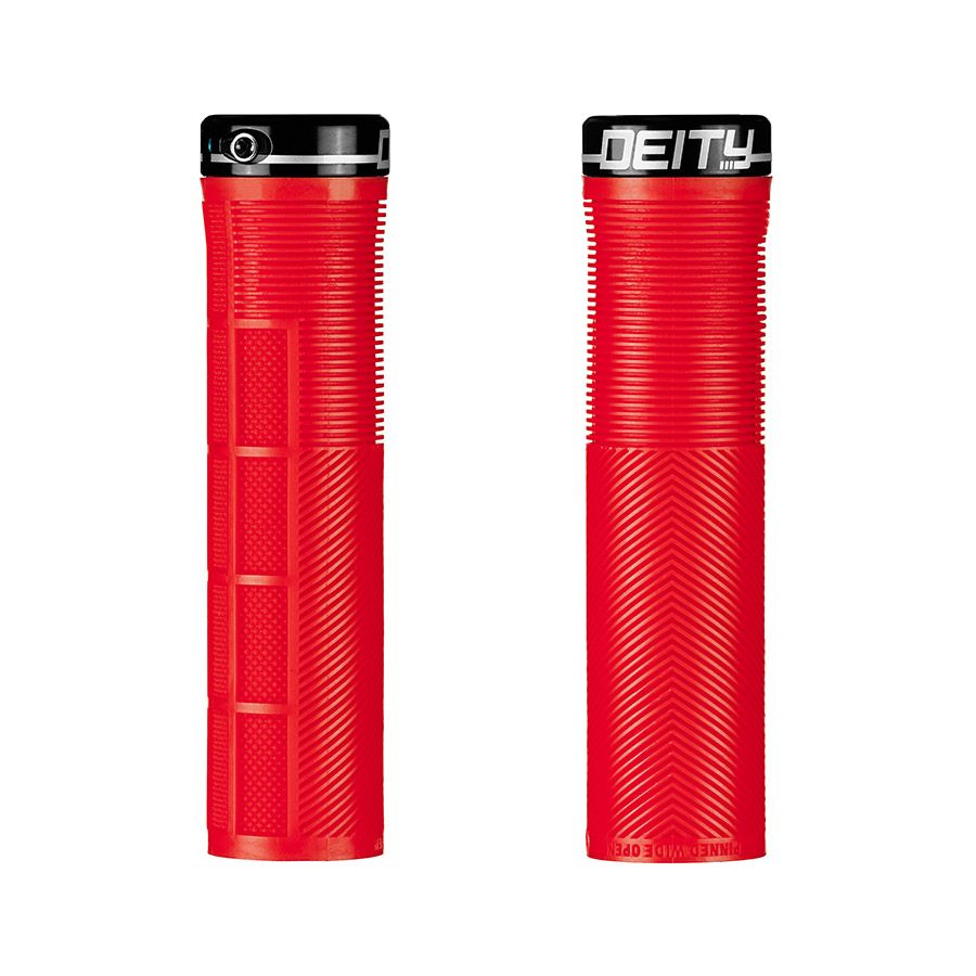 Deity Knuckleduster Grips (Red)