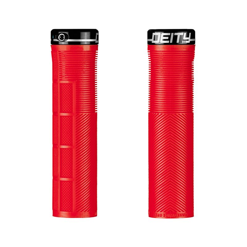 Deity Knuckleduster Grips (Red)
