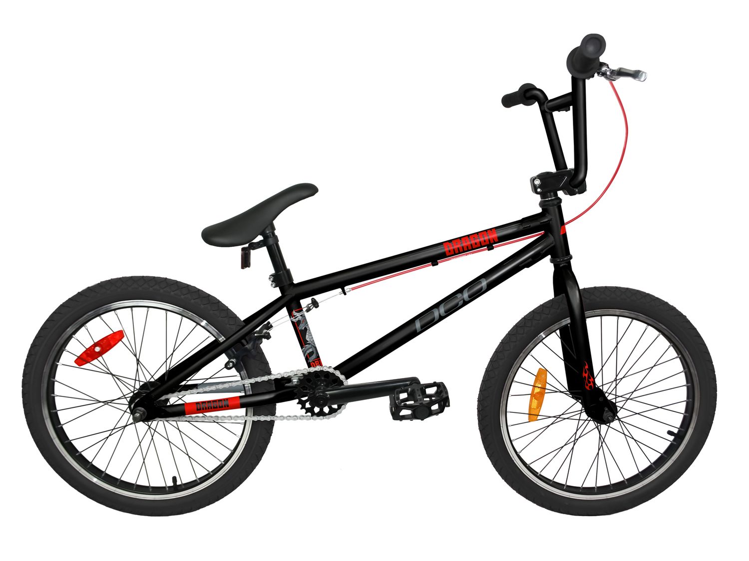 Bmx DCO Dragon 20po Noir/Rouge