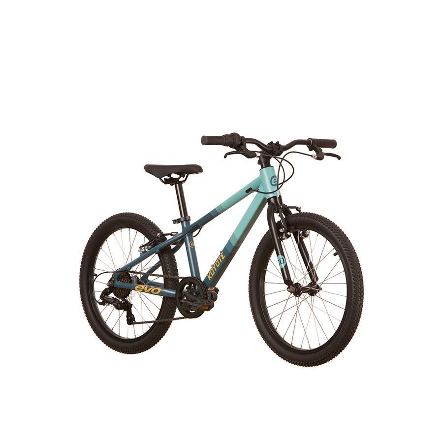 EVO Koyote 20 7S Junior Bike (Green/Green)