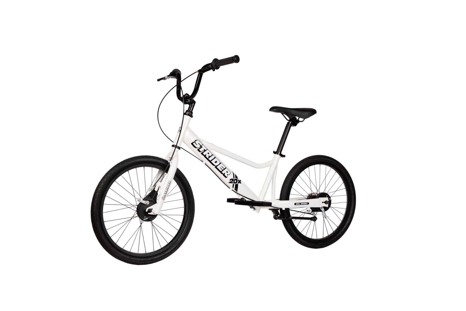 Strider 20X Sport Balance Bike (White)