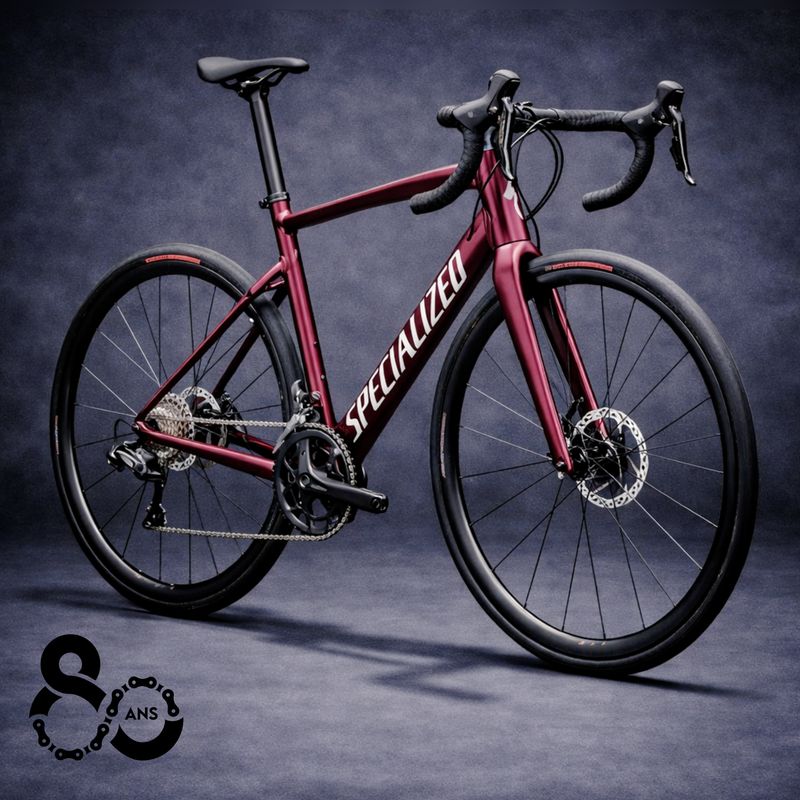 Specialized Allez E5 2025 Bike (Maroon)