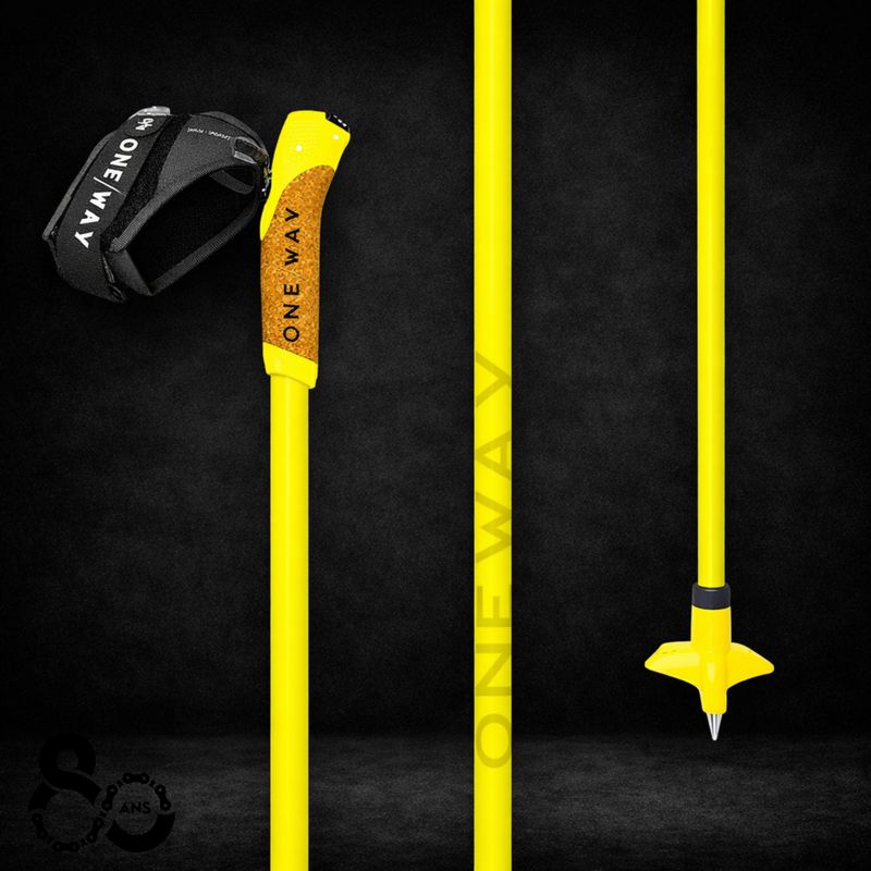 OneWay Storm GTX Poles Complete Kit 170cm (Yellow)