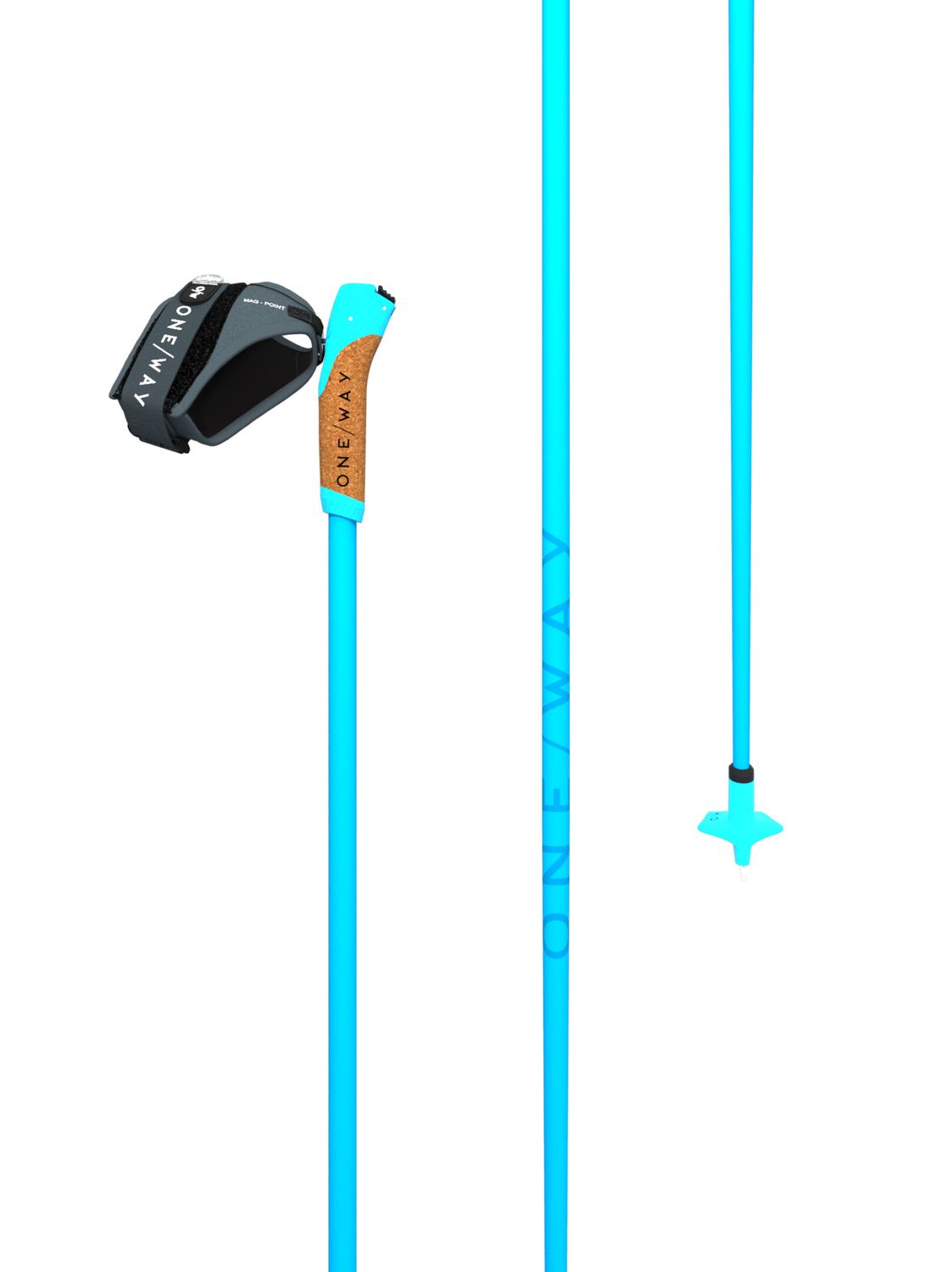 OneWay Storm GTX Poles Complete Kit 170cm (Blue)