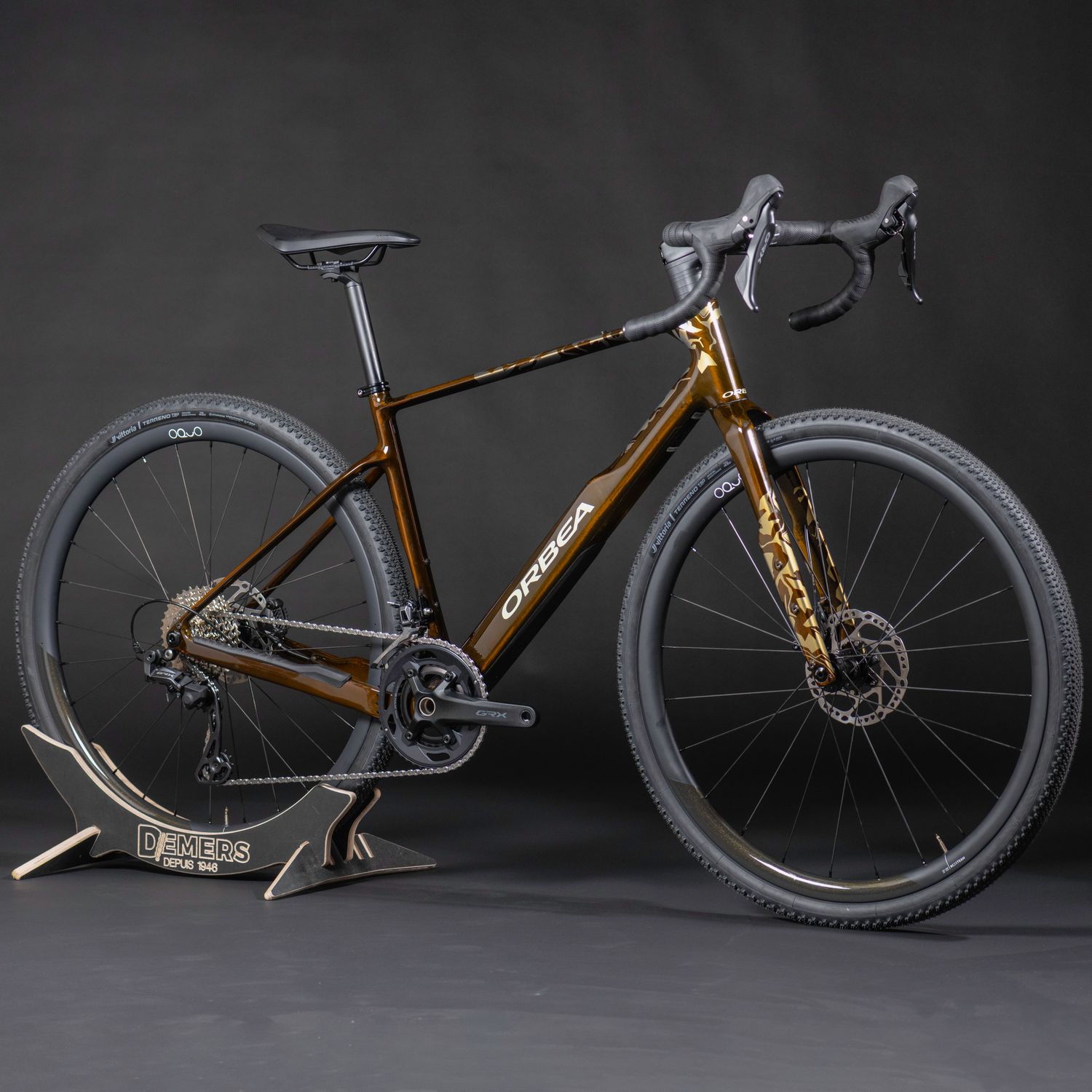 Orbea Terra M35Team 2026 Bike (Caramel Carbon)