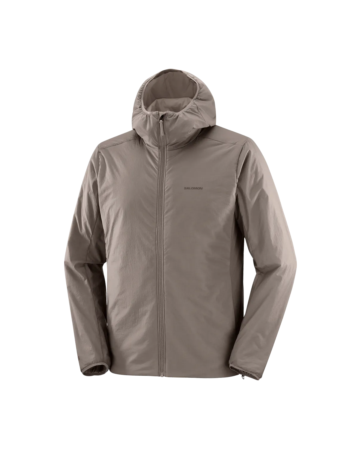 Salomon Mountain Flex Men's Insulated Hooded Jacket (Iron)
