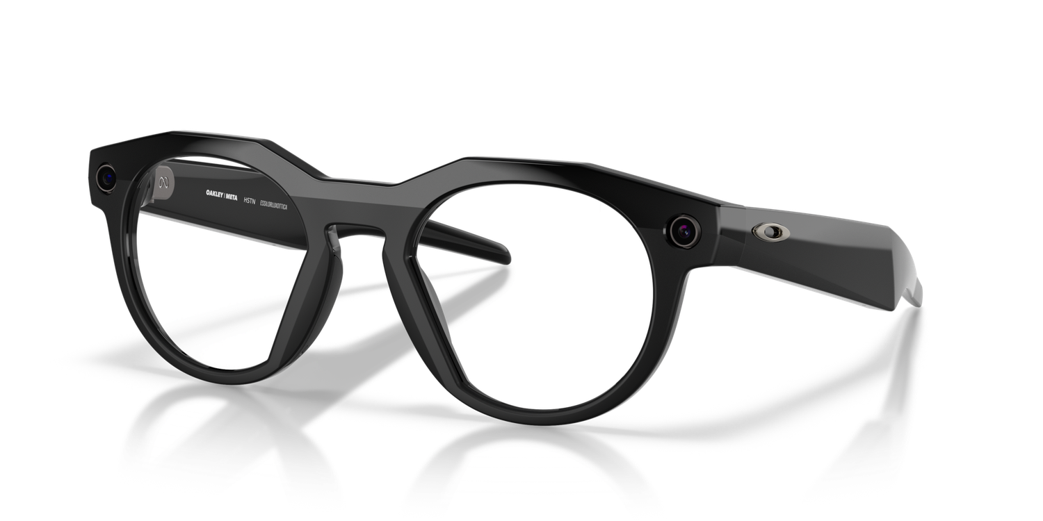 Oakley Meta HSTN AI Glasses Black (Clear Lenses)
