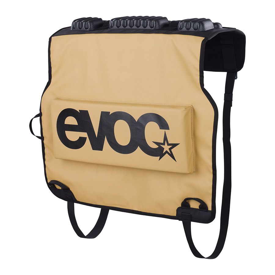 Coussin de protection EVOC, Tailgate Pad Duo, Sable