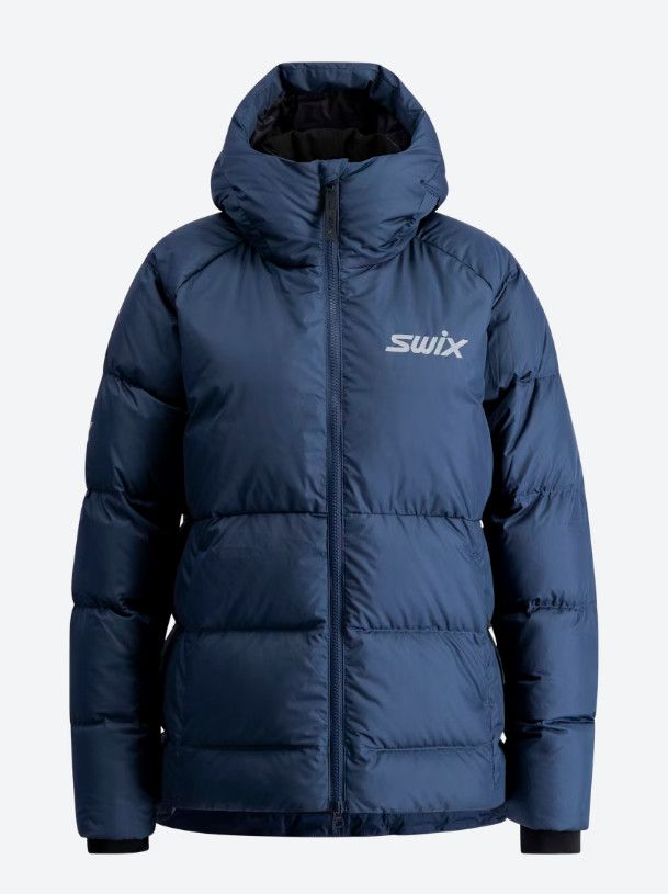 Manteau Swix Team Puffy Femme Marin Foncé