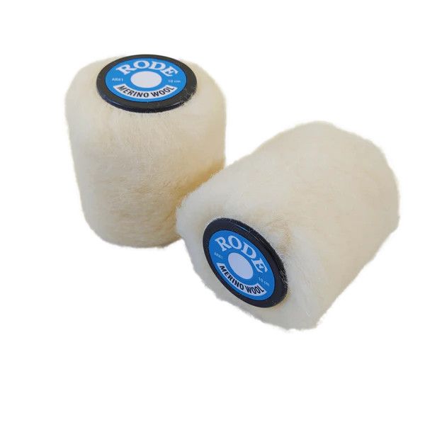 Brosse rotative Rode Roto à poils longs en Laine Merino 100mm