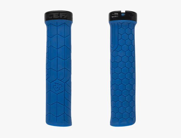 Poignées Race Face Getta Grip 33mm Bleu/Noir