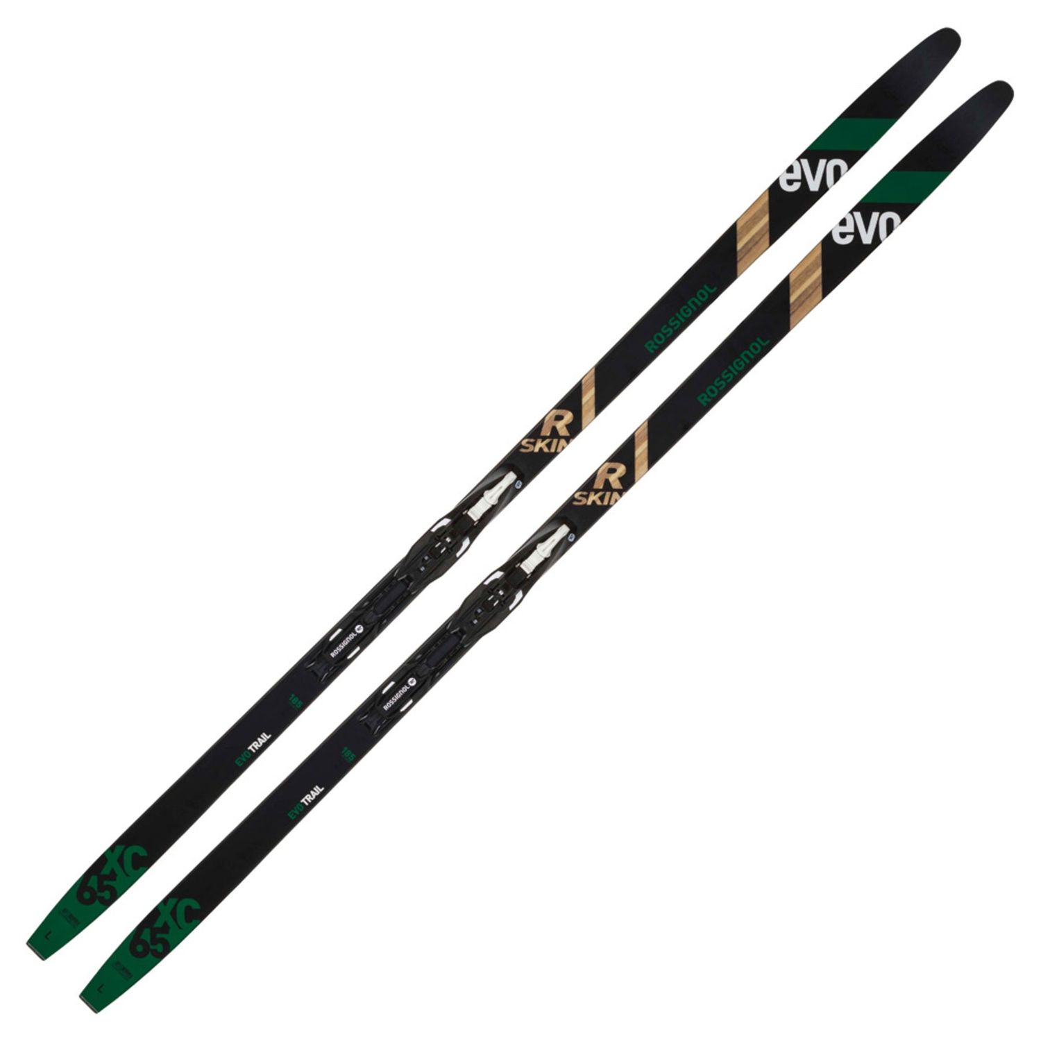 PREOWNED Rossignol Evo XC 65 R-Skin 2023 Skis 165cm + Control Step-In