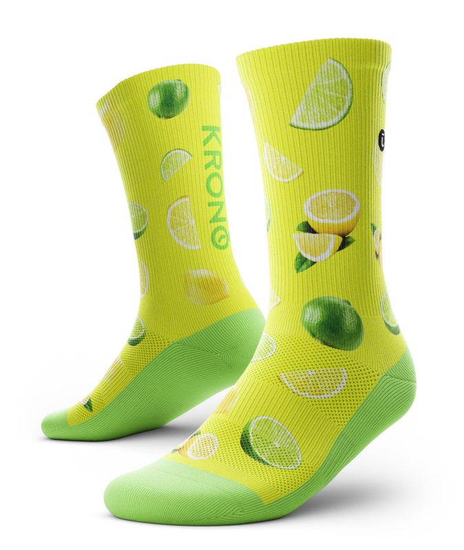 Bas Krono Citron/Lime Vert