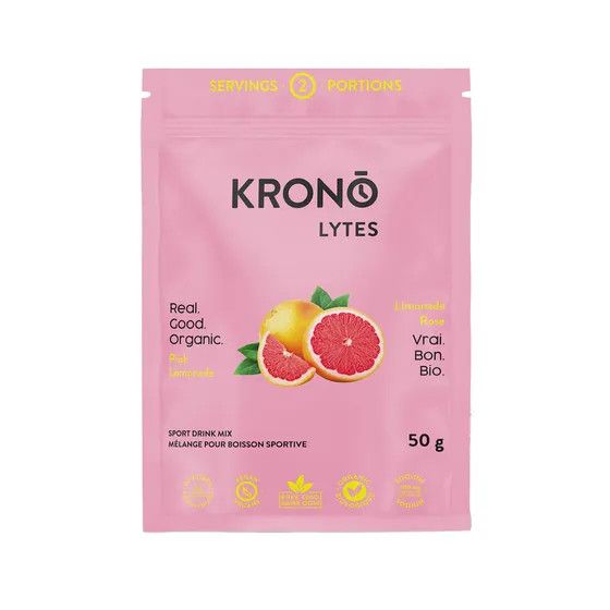 Boisson d'électrolytes Krono Limonade Rose 50g