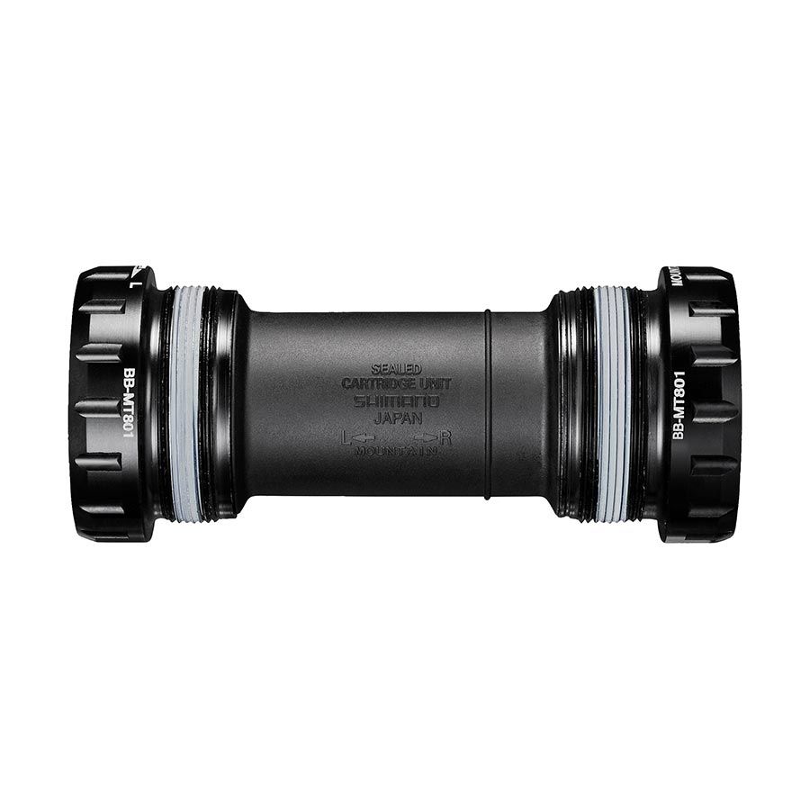 Jeu de pédalier fileté Shimano, XT BB-MT801, Anglais, 68/73mm, 24mm