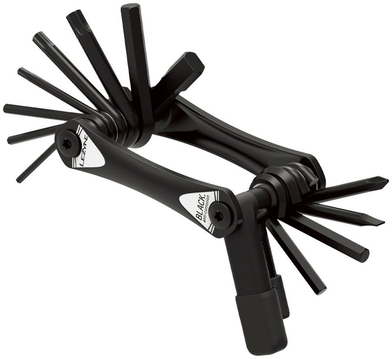 Multi-Outil Lezyne Rap II 13 Tubeless, Nombre d'outils: 13, Noir