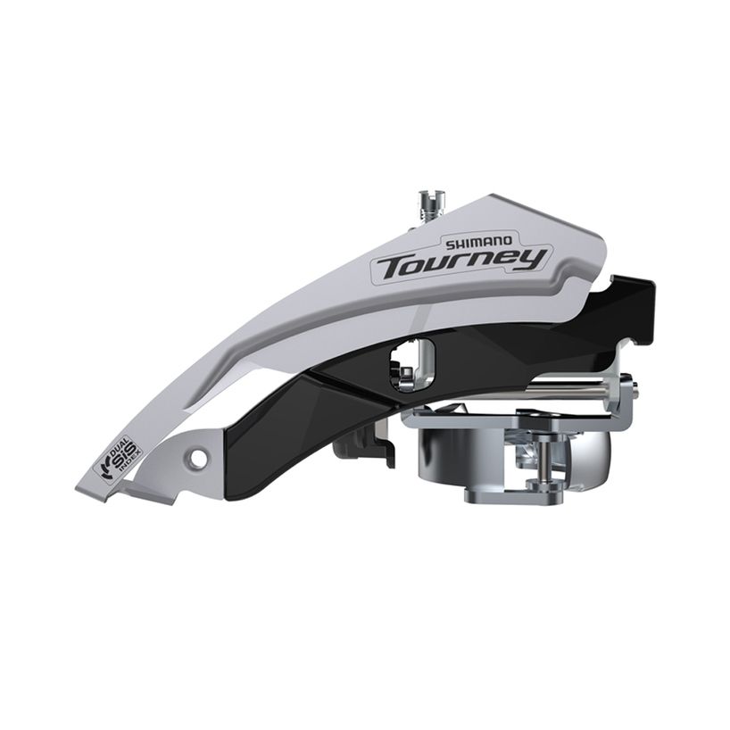Dérailleur avant Shimano, Tourney FD-TY601-L6, 3x6/7/8vit., Top-Swing, Dual Pull, compatible 31.8/34.9mm
